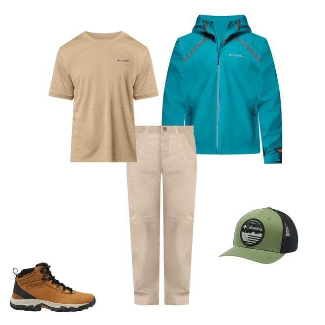 Columbia｜ (Sage Peak Knit SS Crew (2120701-431)) Men's Sage Peak Knit Short Sleeve Crew Shirt | Columbia