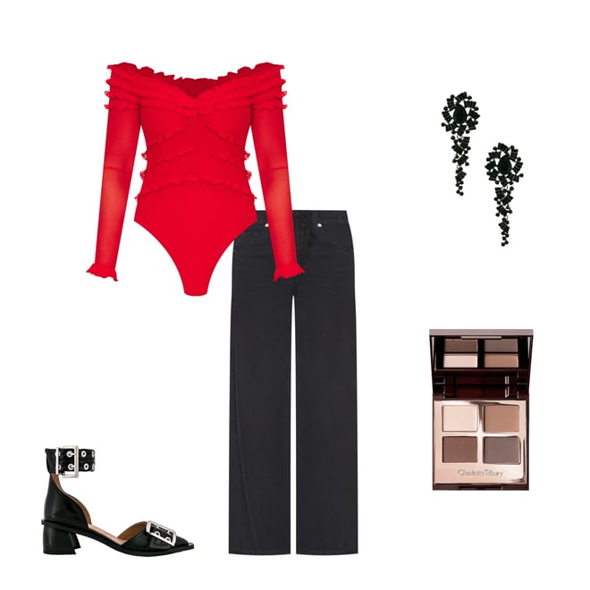 4th bundle featuring 4 items which compliment Brynn Drawstring Trouser Jeans