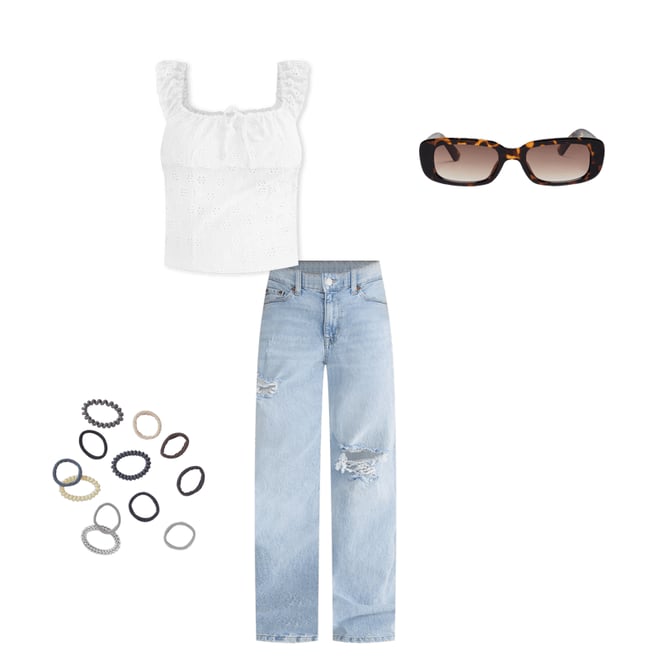 Curvy High-Rise Baggy Jean