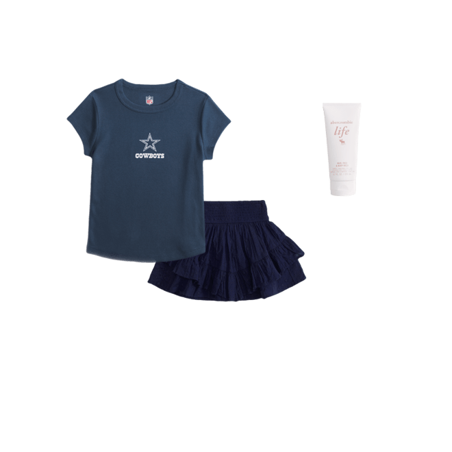 tiered gauzy mini skort