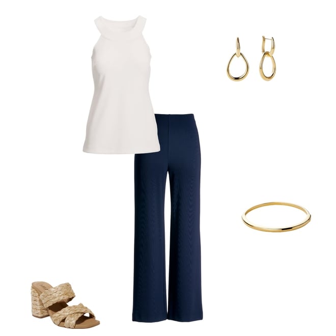 Beyond Travel High Rise Palazzo Pant Olive Night