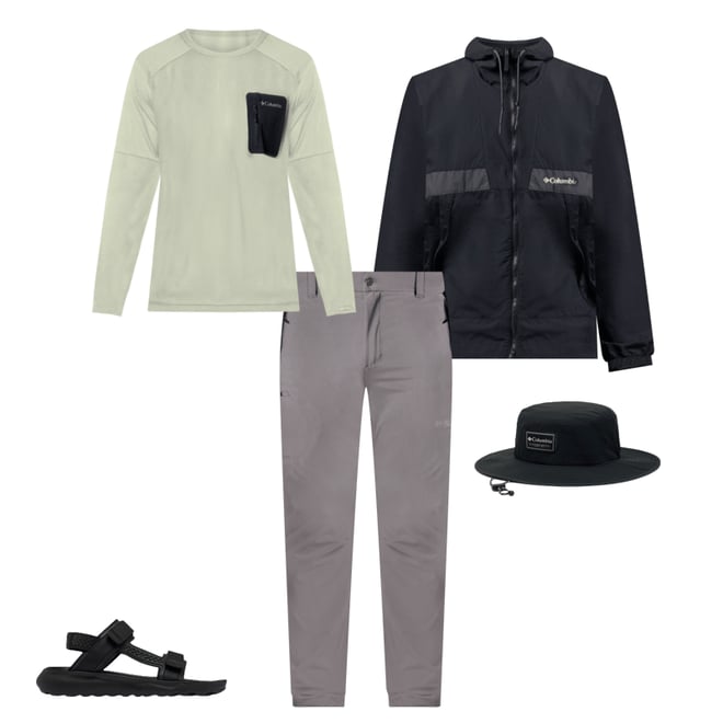 Men's Spire Valley Hooded Windbreaker | Columbia Men's Spire Valley Hooded Windbreaker | Columbia