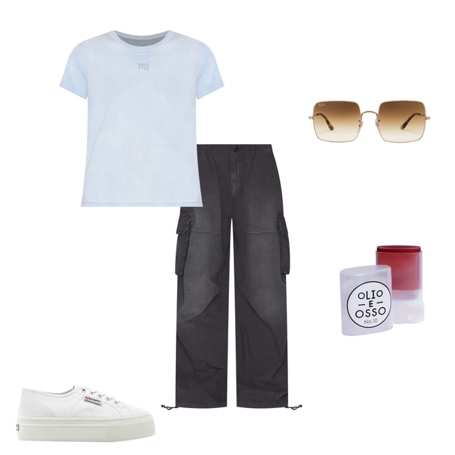 3rd bundle featuring 4 items which compliment Essential Shrunken Tee With Puff Logo