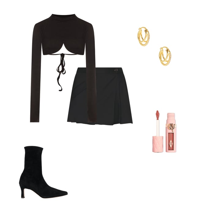 1st bundle featuring 4 items which compliment Adriana Twill Skirt