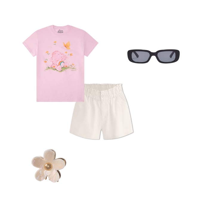 High-Rise Linen Shorts