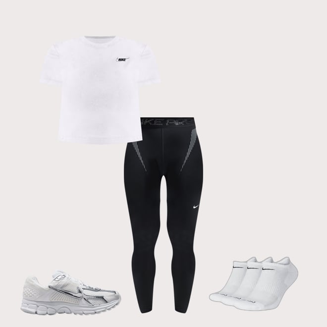 Nike Pro Mid-Rise Graphic Leggings
