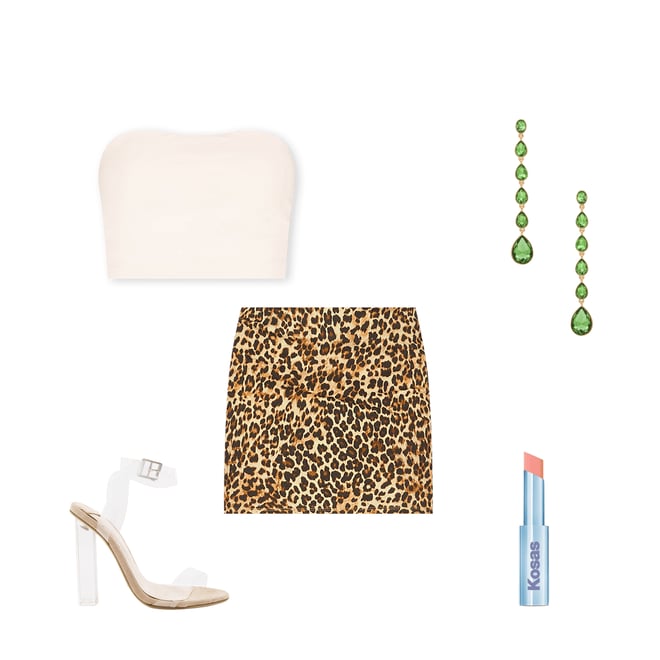 4th bundle featuring 4 items which compliment x REVOLVE Strapless Crop Top