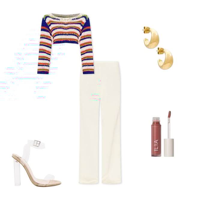 2nd bundle featuring 4 items which compliment X REVOLVE August Button Pants