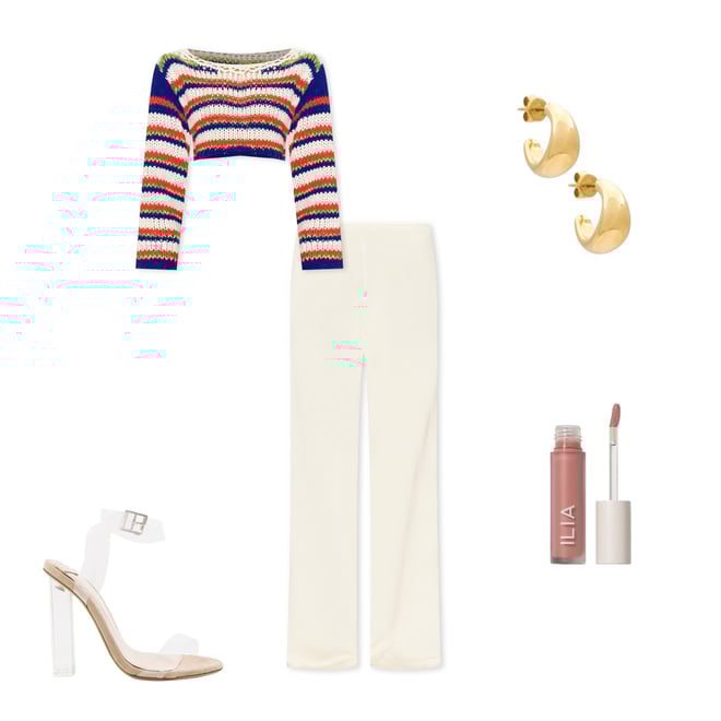 2nd bundle featuring 4 items which compliment X REVOLVE August Button Pants