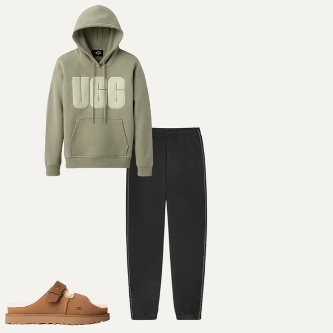 Women's Rey UGGfluff Logo Hoodie | UGG®