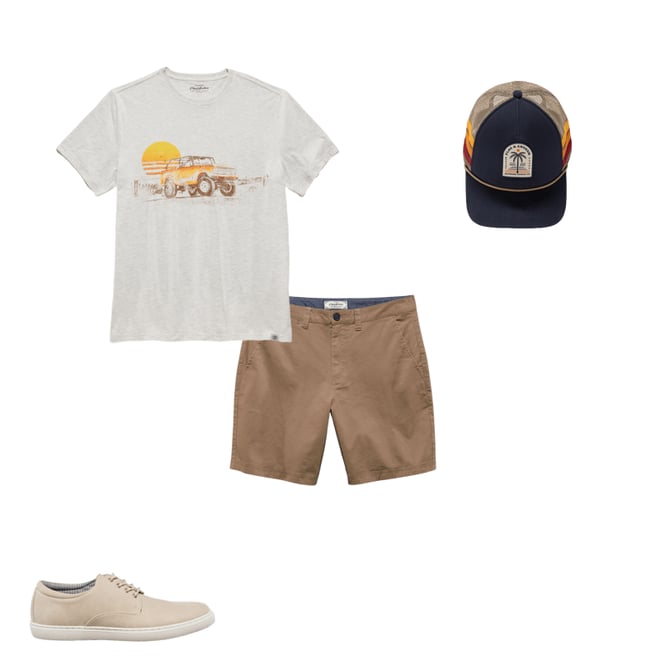 2nd bundle featuring 3 items which compliment  Palm Outdoor Supply Rope Trucker Hat - Navy