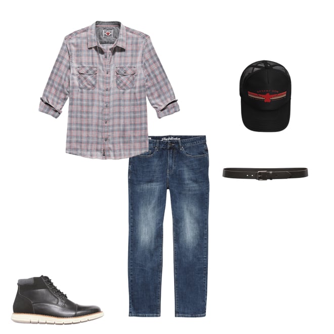 3rd bundle featuring 4 items which compliment  Bristol Leather Belt - Black