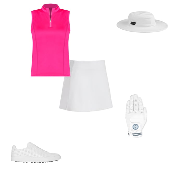 G/FORE Women's Knockout A-Line Golf Skort - Carl's Golfland