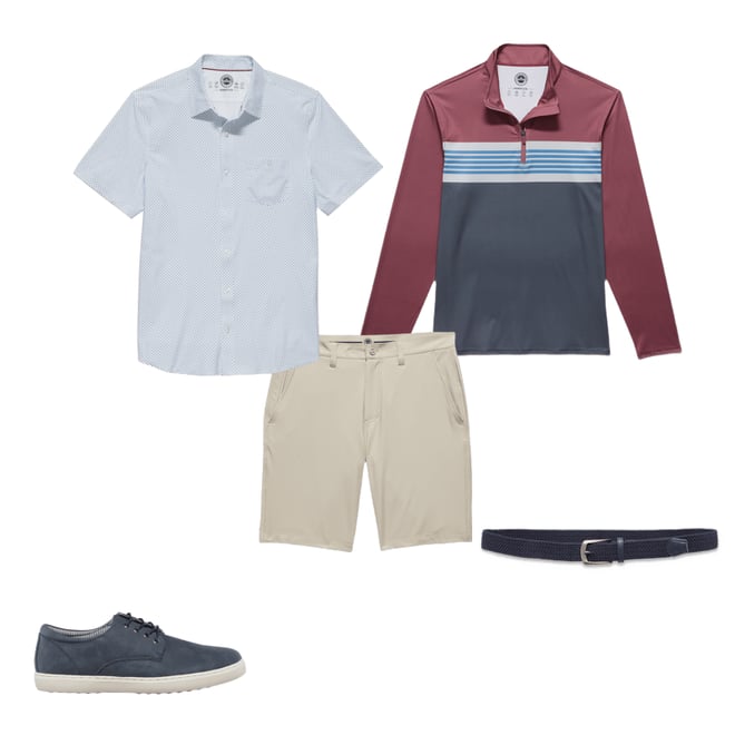 5th bundle featuring 4 items which compliment  Cincinnati Braided Belt - Navy