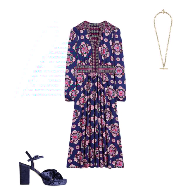 3rd bundle featuring 2 items which compliment Lily Long Sleeve Midi Dress
