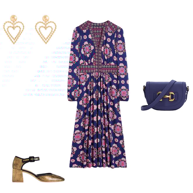 1st bundle featuring 3 items which compliment Lily Long Sleeve Midi Dress