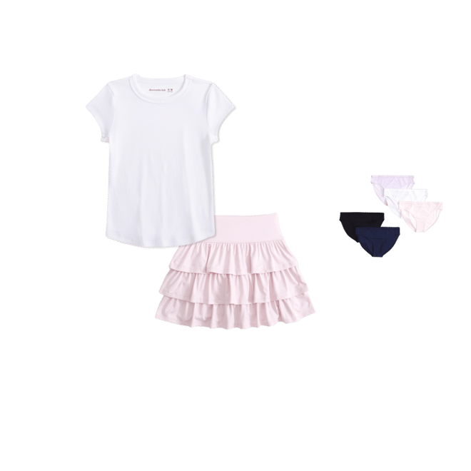 ypb ruffle mini skort