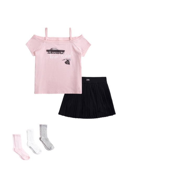 ypb pleated skort