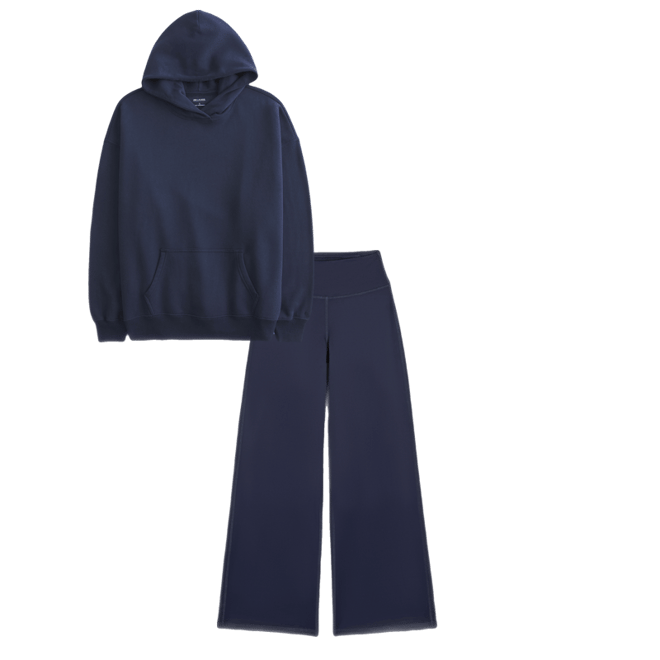 Hollister Feel Good Fleece Oversized Hoodie