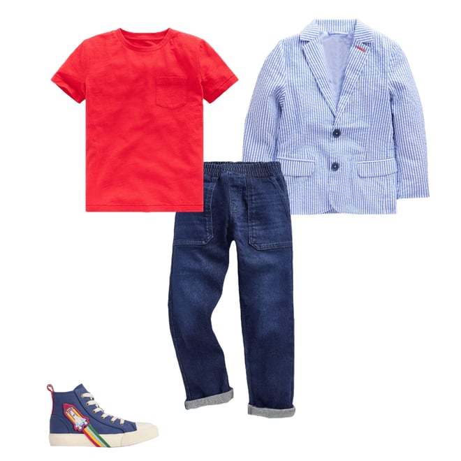 2nd bundle featuring 3 items which compliment Seersucker Blazer