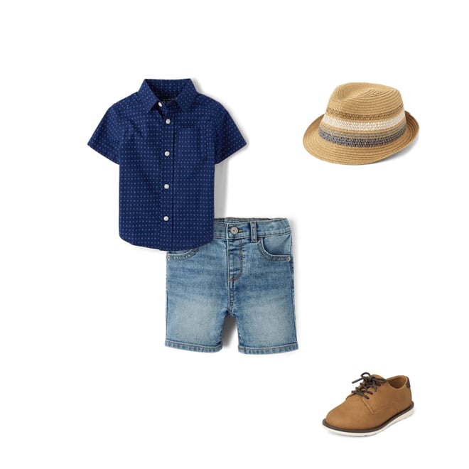 4th bundle featuring 3 items which compliment Baby And Toddler Boys Denim Shorts