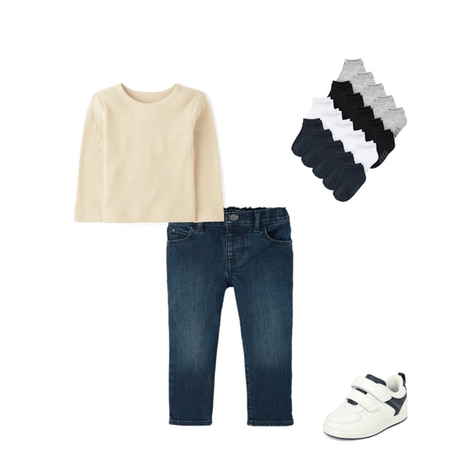 8th bundle featuring 3 items which compliment Baby And Toddler Boys Skinny Jeans