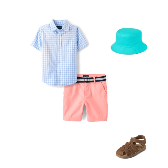 10th bundle featuring 3 items which compliment Boys Reversible Bucket Hat