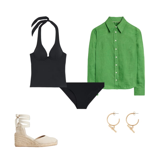 5th bundle featuring 4 items which compliment Textured Bikini Bottoms