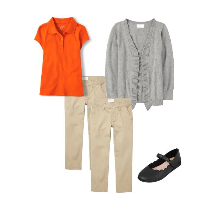 3rd bundle featuring 3 items which compliment Girls Uniform Pique Polo