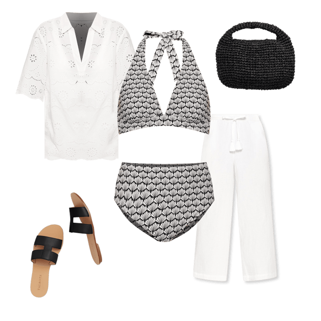 Aqua Club Gauze Pant Cover-Up | Talbots