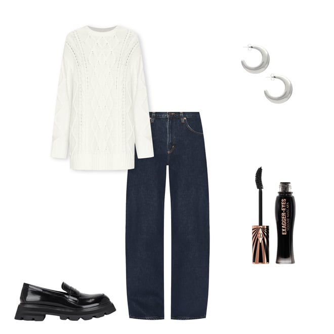 3rd bundle featuring 4 items which compliment Low Curve Wide Leg