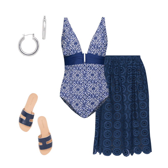 Aqua Club Eyelet Skirt Cover-Up | Talbots
