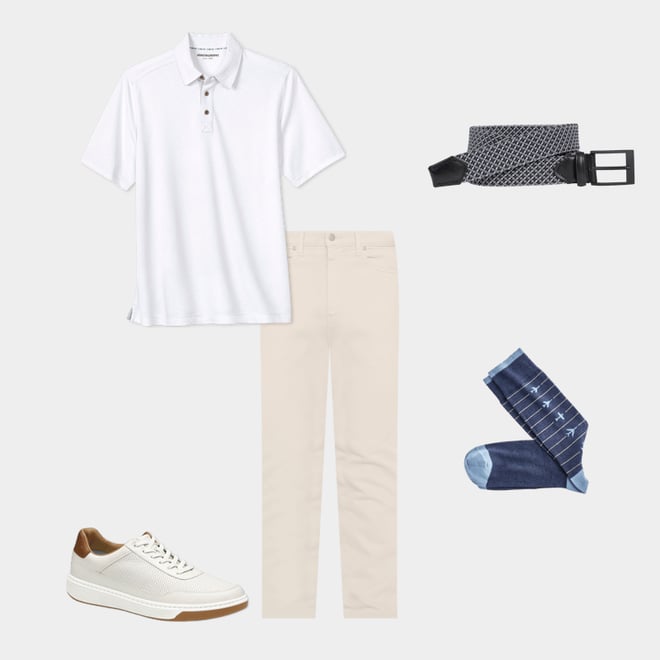 9th bundle featuring 4 items which compliment Tubular Woven Belt