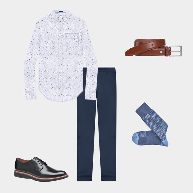7th bundle featuring 4 items which compliment Printed Cotton Shirt