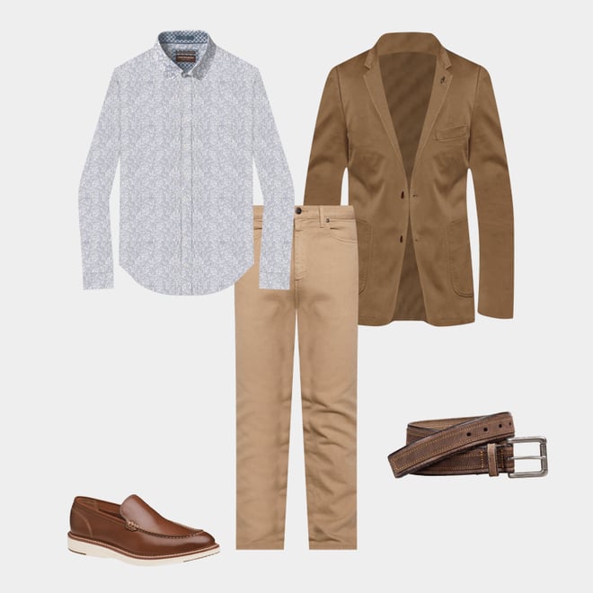 6th bundle featuring 4 items which compliment Upton Venetian Loafer