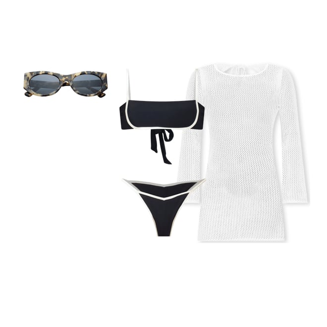 1st bundle featuring 3 items which compliment Hazel Bikini Top