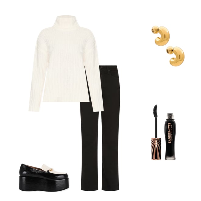 4th bundle featuring 4 items which compliment by Marianna Troye Turtleneck Sweater