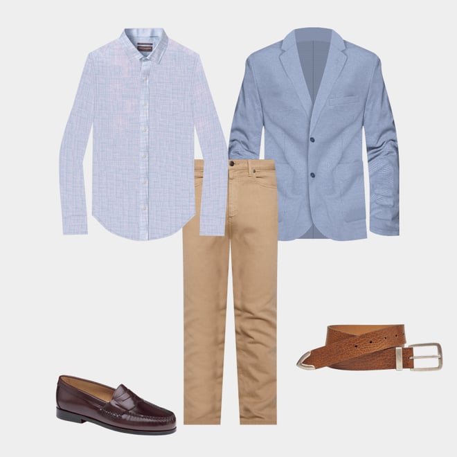 1st bundle featuring 4 items which compliment Hayes Penny Loafer