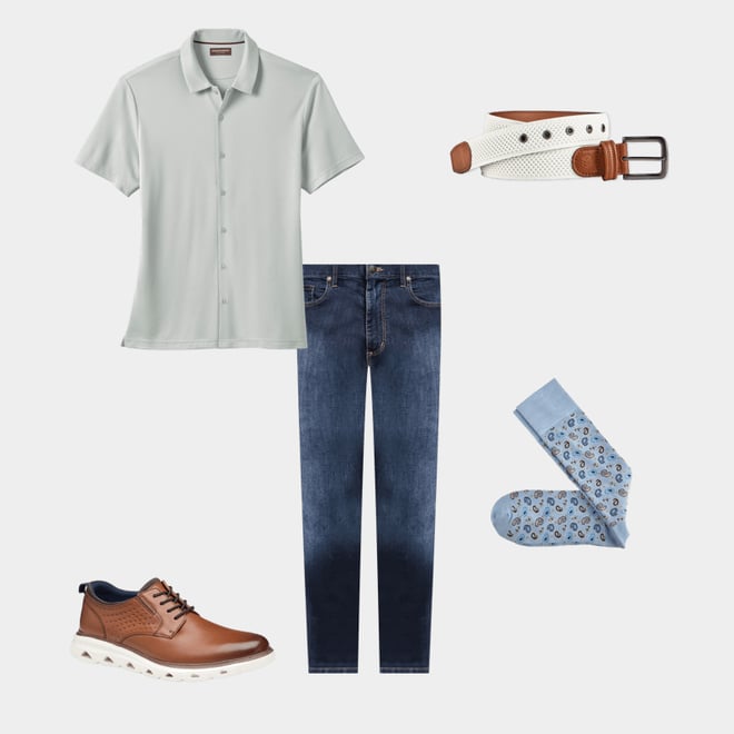 5th bundle featuring 4 items which compliment Jenkins Plain Toe