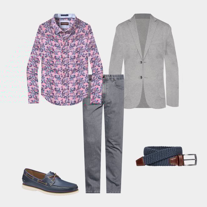 1st bundle featuring 4 items which compliment Monaco 2-Eye Boat Shoe