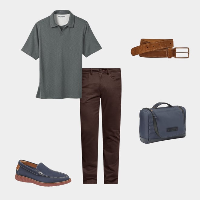 4th bundle featuring 4 items which compliment Upton Perfed Venetian Loafer