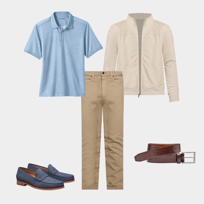 3rd bundle featuring 4 items which compliment Baldwin Penny Loafer