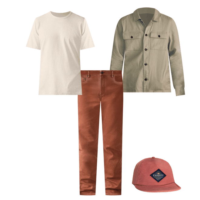 Movement™ Flex Linen Shirt Jacket - Olive Isle | Faherty Brand Movement™ Flex Linen Shirt Jacket - Olive Isle | Faherty Brand