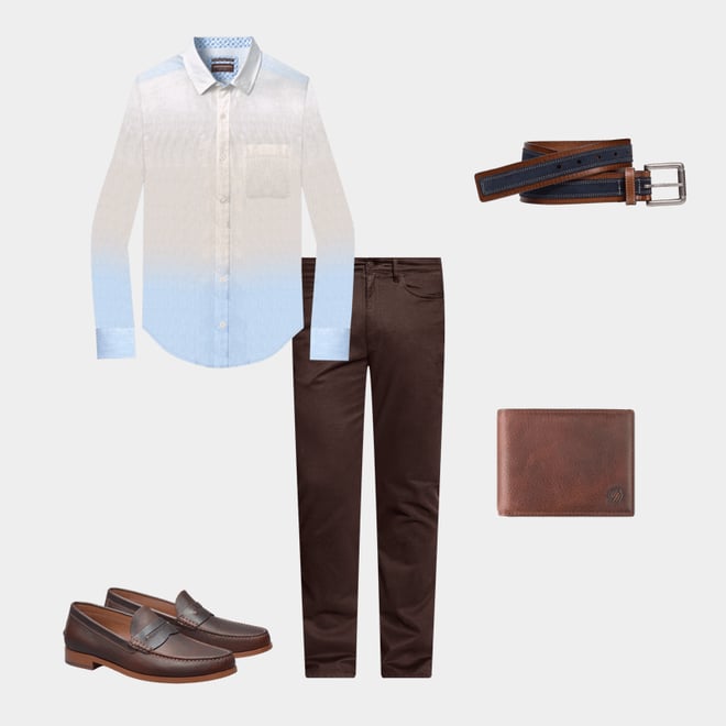 3rd bundle featuring 4 items which compliment Baldwin Penny Loafer