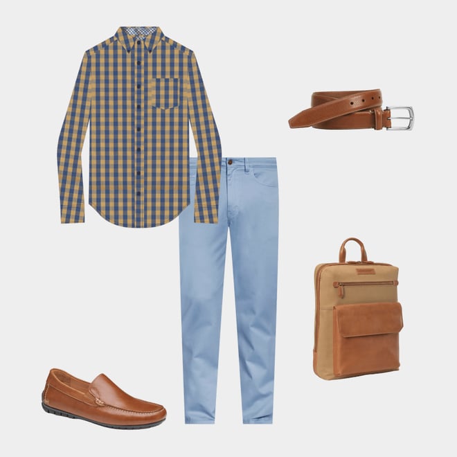 1st bundle featuring 4 items which compliment Five-Pocket Pants