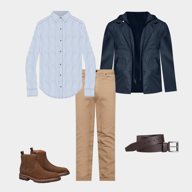 1st bundle featuring 4 items which compliment Dudley Lug Zip Boot