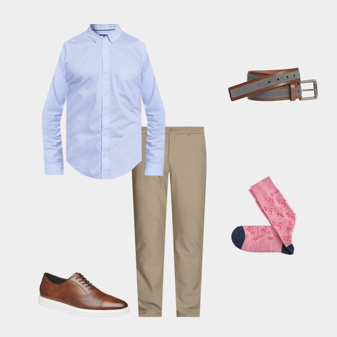 7th bundle featuring 4 items which compliment Brody Cap Toe