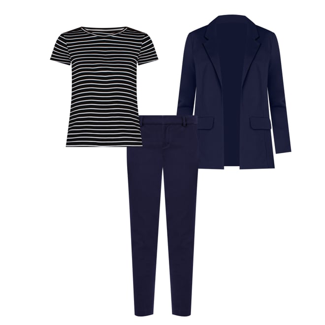 2nd bundle featuring 2 items which compliment Boyfriend Blazer With Princess Darts