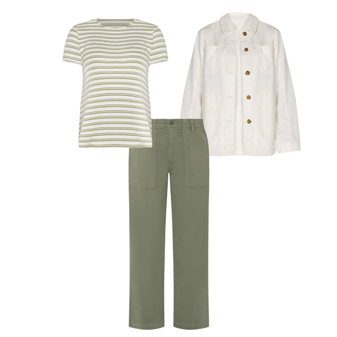 1st bundle featuring 2 items which compliment Shirt Jacket