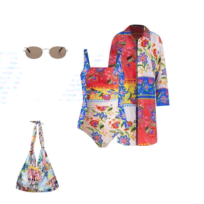 Buy MARILYN RUCHED ONE PIECE | Johnny Was